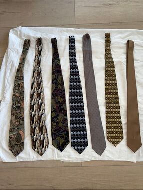Men's Silk Tie Lot